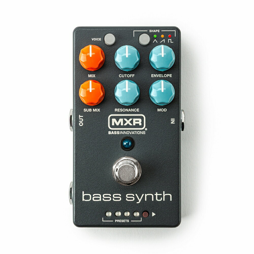 MXR / BASS SYNTH - MB301 新品 モノフォニック・シンセ・サウンド[エムエックスアール][MB301][Effector,エフェクター]