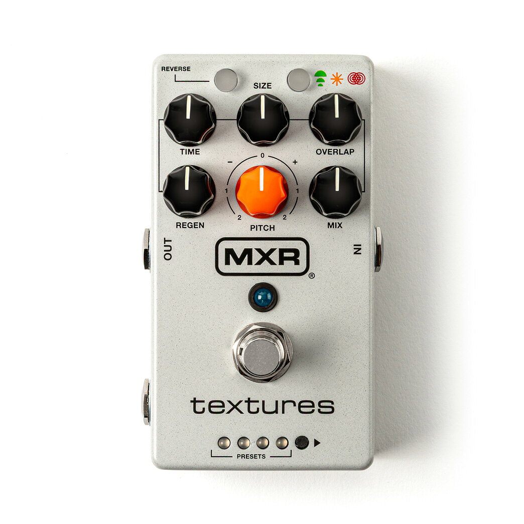 MXR / M310 TEXTURES GRANULAR SYNTH ENGINE 新品 ギターシンセ[エムエックスアール][グラニュラー・シンセ・エンジン][Effector,エフェクター]