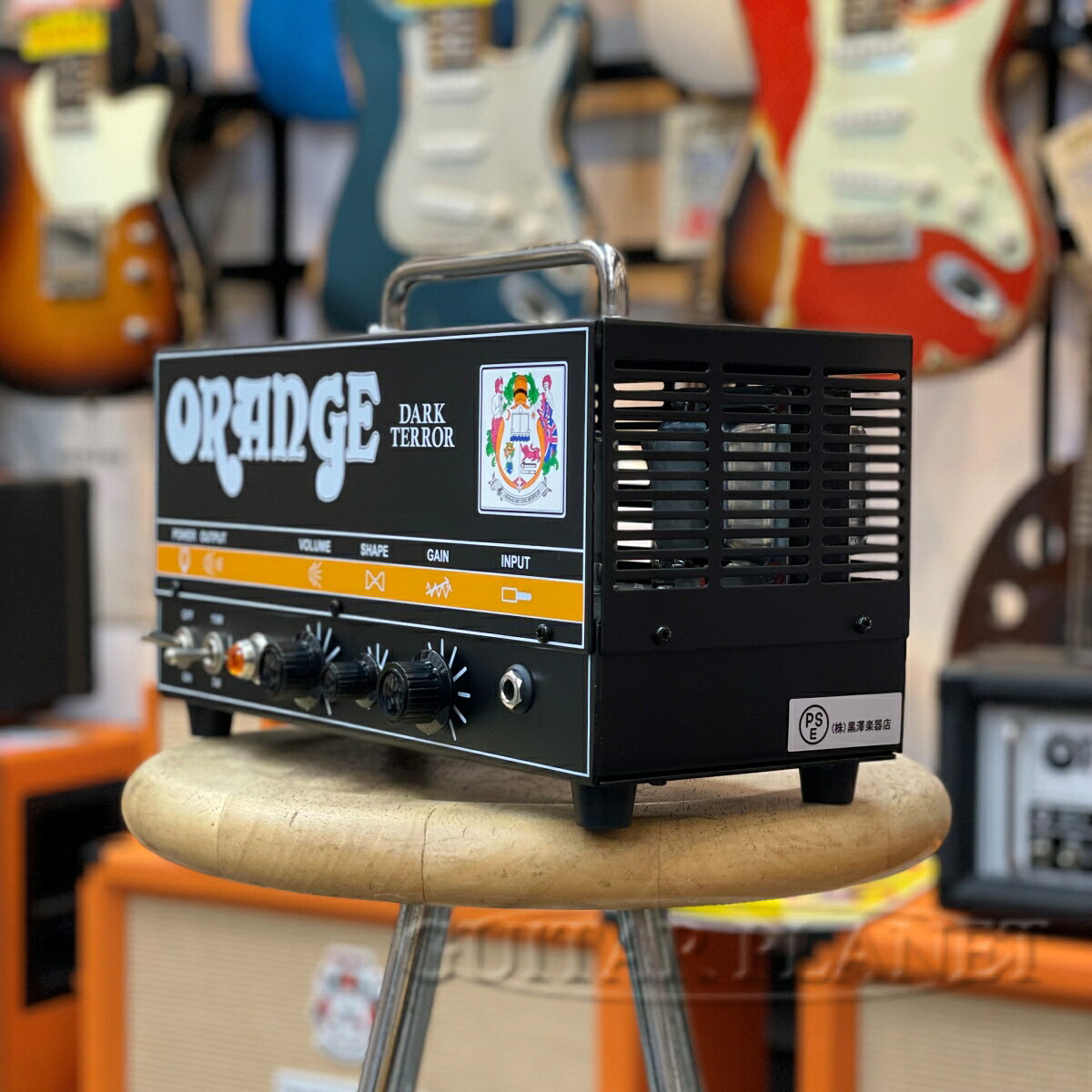 【15W】Orange Dark Terror 新品 ギターアンプヘッド[オレンジ][ダークテラー][Black,ブラック,黒][Tube,真空管搭載][Guitar Amplifier,Head] guitarplanet-10074776 ギタープラネット サンプル画像2