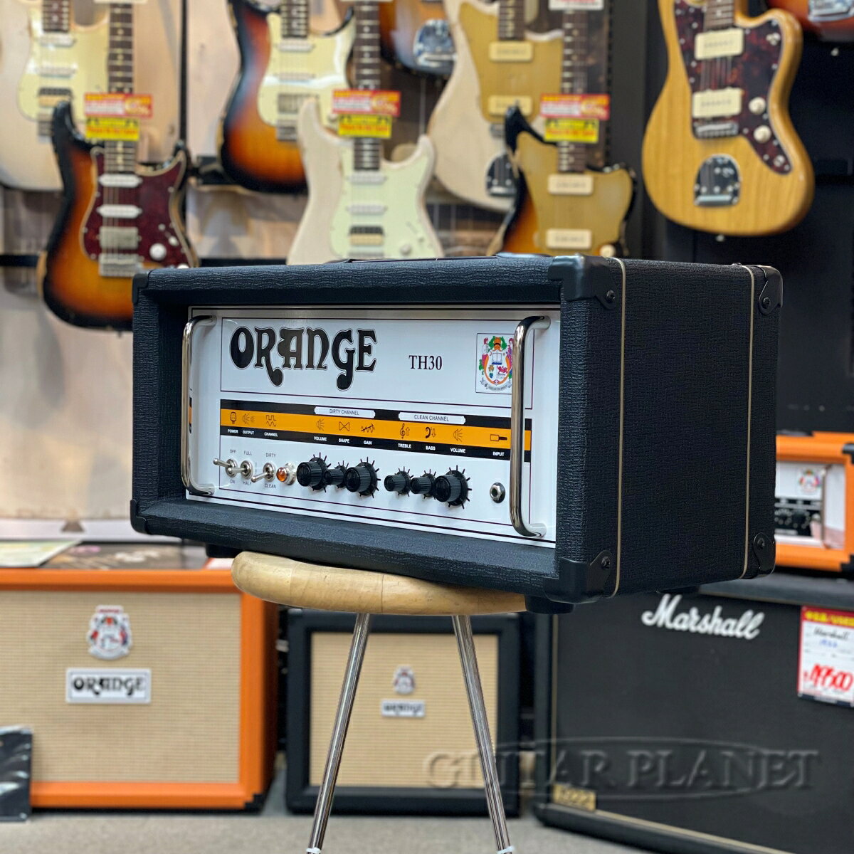 【30W】Orange TH30 Head Black 新品 フルチューブアンプヘッド[オレンジ][真空管搭載][Black.,ブラック,黒][Guitar Amplifier,Head] guitarplanet-10074056 ギタープラネット サンプル画像2