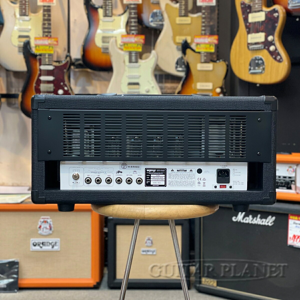 【30W】Orange TH30 Head Black 新品 フルチューブアンプヘッド[オレンジ][真空管搭載][Black.,ブラック,黒][Guitar Amplifier,Head] guitarplanet-10074056 ギタープラネット サンプル画像3