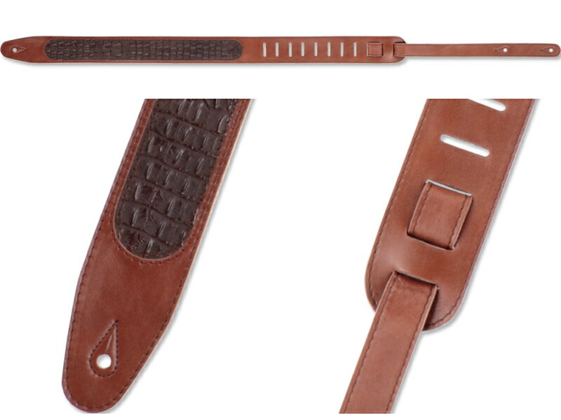 Renegade Brown CORC-TAN レザーストラップ[レネゲード][ブラウン,茶色][Leather,革][ギター/ベース用]