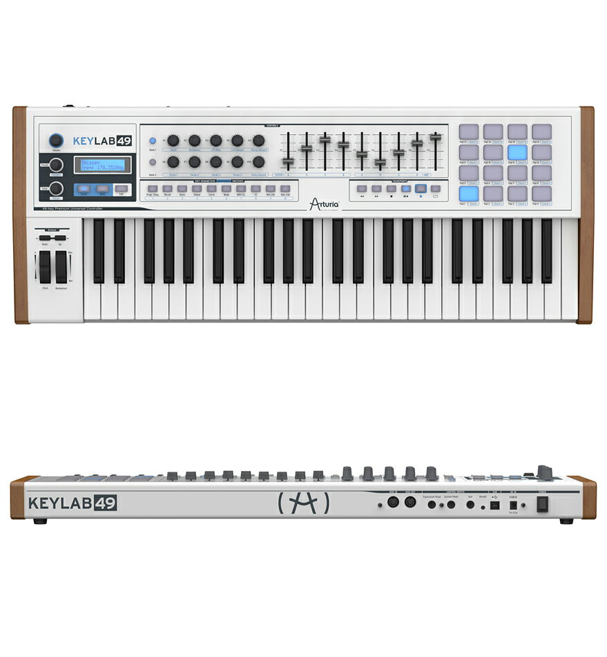 Arturia KEYLAB 49 新品[アートリア][キーラボ][ANALOG LAB付属][Synthesizer,シンセサイザー]