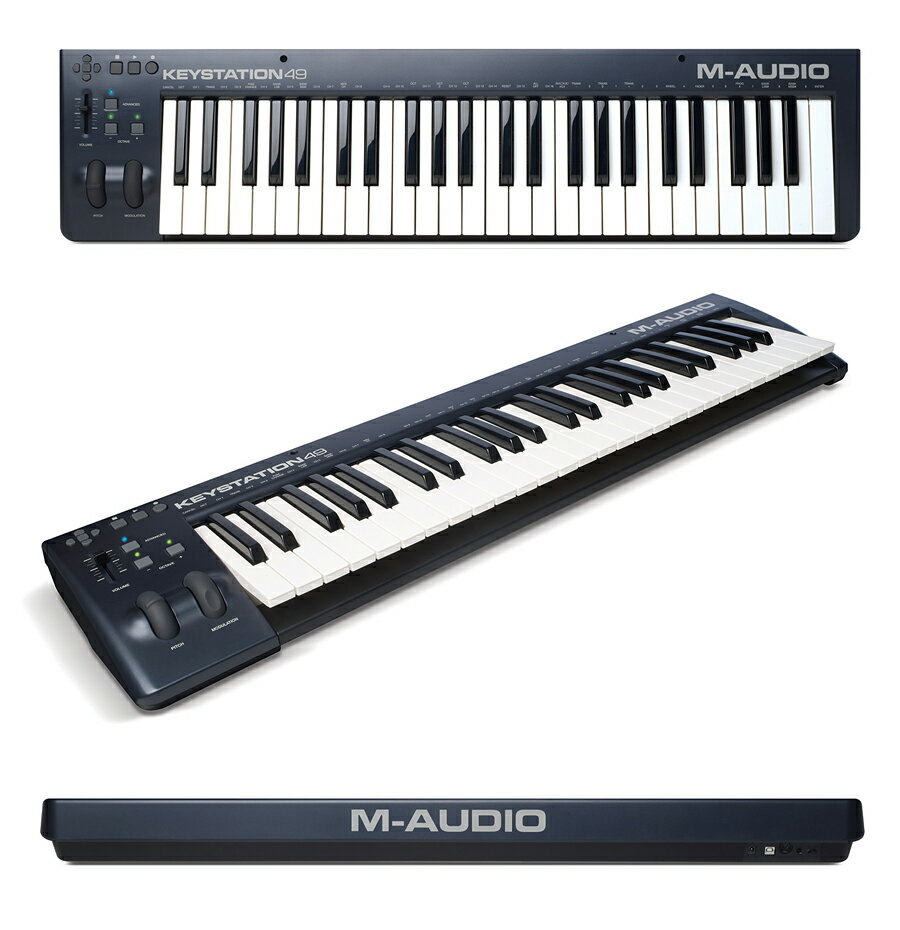 M-AUDIO Keystation 49 新品[エムオーディオ][キーステーション][MIDI Controller][MIDIキーボード,Keyboard]