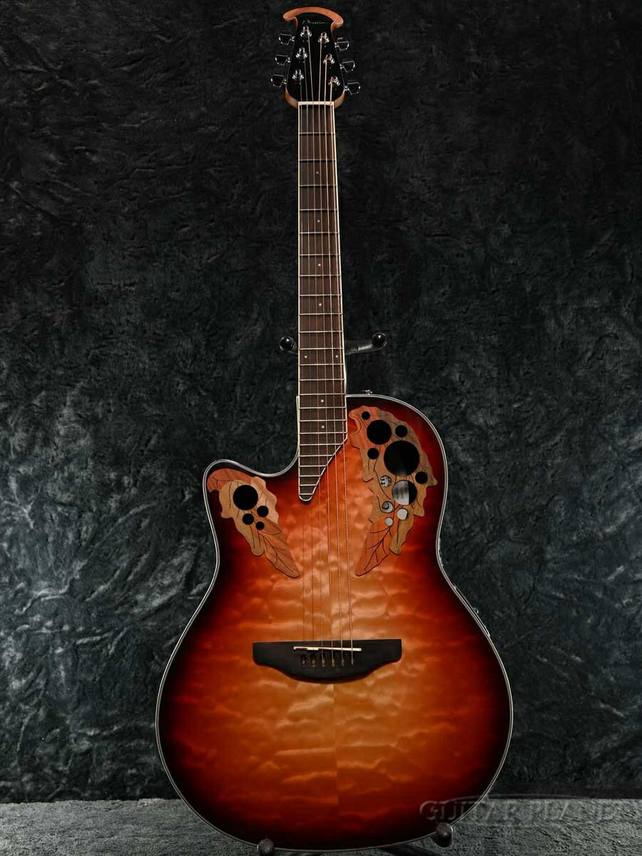 ڥȥåòOvation The Celebrity Collection Celebrity Elite Mid Depth CE44LX-1R-G  Sunburst[١][֥ƥ][С][Electric Acoustic Guitar,쥢,][Left hand,,,եȥϥ,եƥ]