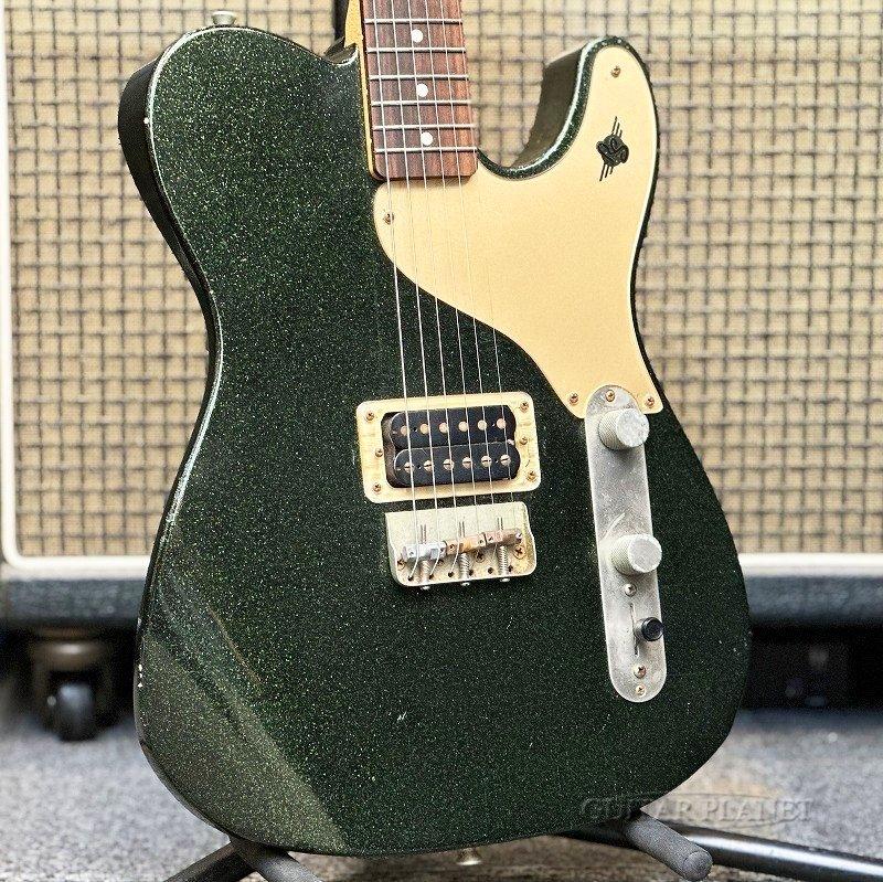 【中古 / 2012年製】RS Guitarworks / Old Friend Rockabilly Jr. -Caddy Green, Medium Aged (Played, But Loved) -《3.15kg》[グリーン,緑][スパークリング,メタリック][Electric Guitar,エレキギター][レリック,エイジド,ダメージ]