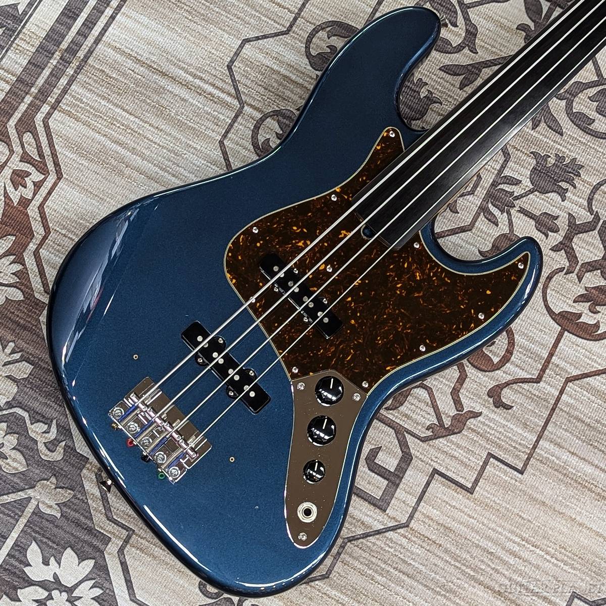 ����� / 2016ǯ����Sonic / SJB Model Fretless -Lake Placid Blue-��3.98kg��[���˥å�][Navy,�ͥ�...