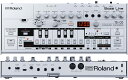 音楽シーンへ影響を与え続ける名機、TB-303をACBテクノロジーで再現。 TB-303は、その独特のうねるフレーズと野太いむき出しのシンセ・サウンドで人気を博し、 発売から30年以上経過した現在は、歴史的名機として人気を呼んでいます。 Roland Boutique TB-03は、そのTB-303の直系の”Bass Line”です。 その手のひらサイズの外観はもちろん、ACBテクノロジーによりTB-303の挙動とサウンドを忠実に再現。 実用性を重視し、機能性もアップ。4桁のLEDディスプレイはプログラミングをより簡単かつ確実にし、 オーバードライブやディレイでよりアシッドな音色も得られます。 また、USB接続すれば24bit/96kHzのオーディオ・インターフェイスとしても動作し、DAWと併用する外部音源としても使えます。 ・伝説のTB-303のサウンドをACBテクノロジーで忠実に再現。 ・アクセントやスライドなど特徴的なオリジナルの挙動を再現したシーケンサー。 ・TB-303と同じピッチ、タイム、ステップでの入力が可能。 ・カットオフ、レゾナンス、エンベロープ・モード、ディケイ、アクセントなど、TB−303と全く同じ操作子を搭載。 ・4桁LEDディスプレイ、オーバードライブやディレイなどのエフェクト、MIDI端子、 ファイン・テンポ・コントロール、パターン・クリエイト機能など、オリジナルのTB-303にはなかった新機能も搭載。 ・ライト・モードからプレイ・モードへ切り替え中も音切れなく演奏が可能。 ・CV/GATE Outにより、ビンテージ・アナログ機器やモジュラー・シンセも演奏可能。 ・外部からのトリガーで内部シーケンサーを動作可能。 ・コンパクトかつ高品質なメタル製フロント・パネル。 ・電池駆動、またはUSBバス・パワーで動作。 ・24bit/96kHz オーディオ・インターフェイス機能。 ・コントロール情報をMIDIまたはUSBで送受信可能。 ・気軽に楽しめる、パワード・ミニ・スピーカーを搭載 ・K-25mキーボード・ユニット（別売）も使用可能。 ユーザー・メモリー パターン：96（4グループ（I、II、III、IV）×3セクション（A、B、C）×8パターン） トラック：7 ウェーブフォーム 2（SAW、SQUARE） エフェクト オーバードライブ（オーバードライブ／ディストーション） ディレイ（テープ・エコー／デジタル・ディレイ／リバーブ） 連続使用時の電池の寿命 充電式ニッケル水素電池（単3形）：約5時間 ※電池の仕様、容量、使用状態によって異なります。 外形寸法 幅 (W)308 mm 奥行き (D)130 mm 高さ (H)52 mm 質量（電池含む、Boutique Dock含まず）940 g 付属品：Boutique Dock：DK-01(シルバー)、アルカリ電池（単3形）×4、正規保証書 お問い合わせフリーダイヤル:0120-37-9630　