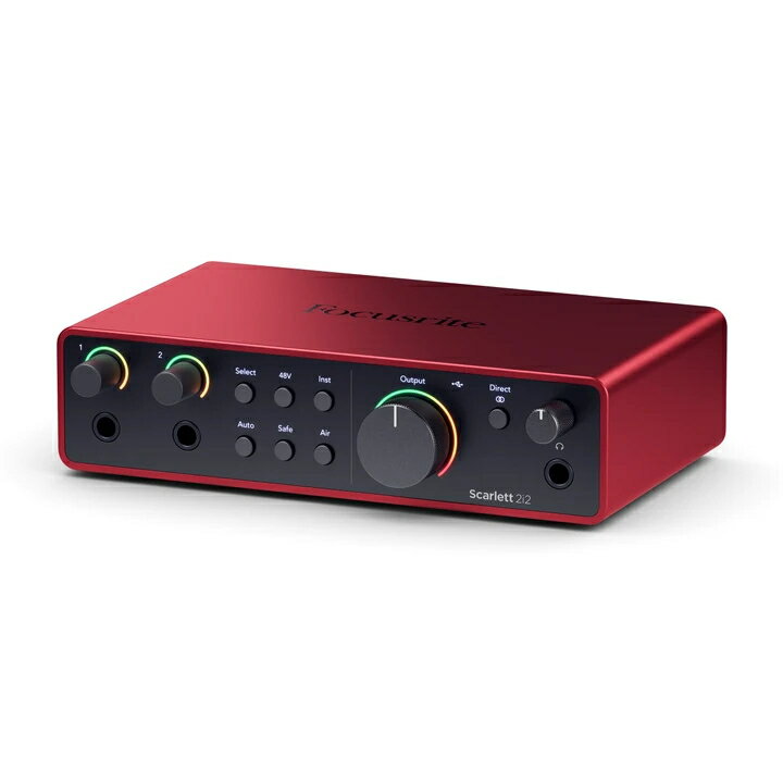 Focusrite / Scarlett 2i2 4th GEN 新品 オーディオインターフェイス