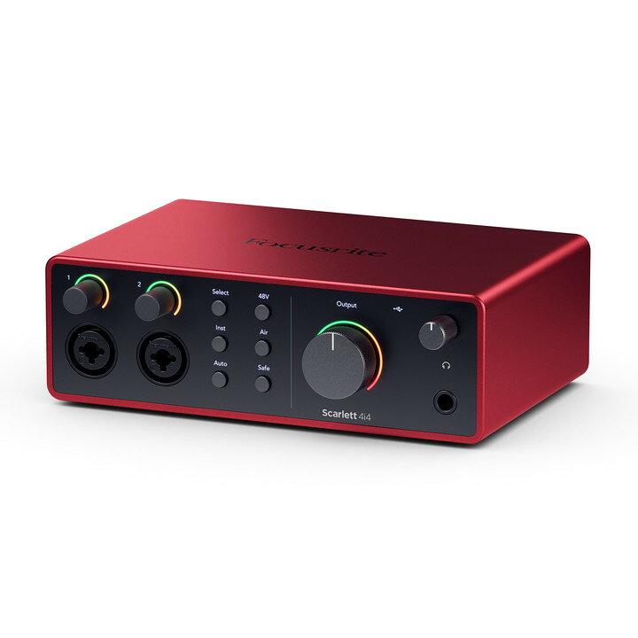 Audio Interface - Focusrite / Scarlett 4i4 4th GEN 新品 オーディオインターフェイス[フォーカスライト][Audio Interface][第4世代][DTM,DAW]