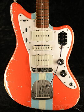 【当店カスタムオーダー品】Shelton Galaxy Flite III -Gulf Orange Stripe- 新品[シェルトン][Jazzmaster,ジャズマスタータイプ][オレンジ][Electric Guitar,エレキギター]