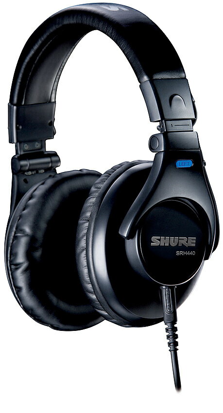【正規品】SHURE SRH440 新品 密閉ダイナミック型ヘッドフォン[シュアー][Headphone][ヘッドホン][SRH-440]