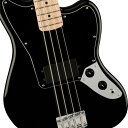Squier Affinity Series Jaguar Bass H -Black / Maple- 新品 ブラック[Fender,スクワイヤー,フェンダー][ジャガーベース][黒][メイプル][Electric Bass,エレキベース] 3