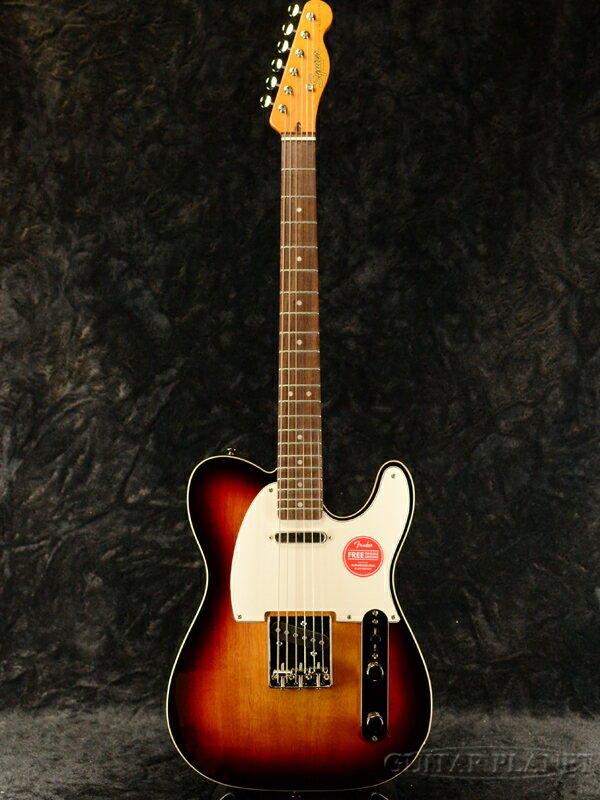 Squier Classic Vibe 60s Custom Telecaster -3-Color Sunburst / Laurel- 新品 3カラーサンバースト[Fender,スクワイヤー,フェンダー][カスタムテレキャスター][Electric Guitar,エレキギター]