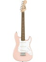 Squier Mini Stratocasterは、 フェンダーStratocasterのクラシカルなスタイリングとトーンをコンパクトサイズにした 楽器を求めているプレイヤーにとって最適なチョイスです。 薄く軽量なボディとCシェイプネックのコンビネーションは快適な演奏性を実現し、 5ウェイスイッチングが可能な3基のSquierシングルコイルピックアップは 多彩なサウンドメイキングが可能です。 ハードテイルブリッジは安定したチューニングを提供します。 Spec Series: Mini Body Material: Poplar Body Finish: Gloss Polyurethane Neck: Maple, “C” Shape Neck Finish: Satin Urethane Fingerboard: Indian Laurel, 9.5” (241 mm) Frets: 20, Narrow Tall Position Inlays: Pearloid Dot (Indian Laurel) Nut (Material/Width): Synthetic Bone, 1.6” (40.6 mm) Tuning Machines: Standard Die-Cast Scale Length: 22.75” (578 mm) Bridge: 6-Saddle Hardtail Pickguard: 1-Ply White Pickups: Standard Single-Coil Strat (Bridge), Standard Single-Coil Strat&#174; (Middle), Standard Single-Coil Strat (Neck) Pickup Switching: 5-Position Blade: Position 1. Bridge Pickup, Position 2. Bridge and Middle Pickup, Position 3. Middle Pickup, Position 4. Middle and Neck Pickup, Position 5. Neck Pickup Controls: Volume, Tone Control Knobs: White Plastic Hardware Finish: Chrome Strings: Fender USA 250L Nickel Plated Steel (.009-.042 Gauges), PN 0730250403 Case/Gig Bag: None 付属品：正規保証書 /_/_/_/♪出荷前調整ご要望承ります♪_/_/_/_/ ギタープラネットではご注文頂いた商品は 新品中古問わず検品・調整してから出荷致します。 弦高など細かなセッティング等、お好みに 合わせて調整も可能ですで、お気兼ねなく お申し付けくださいませ。 /_/_/_/_/_/_/_/_/_/_/_/_/_/_/_/_/_/_/_/_/_/_ お問い合わせフリーダイヤル：0120-37-9630　