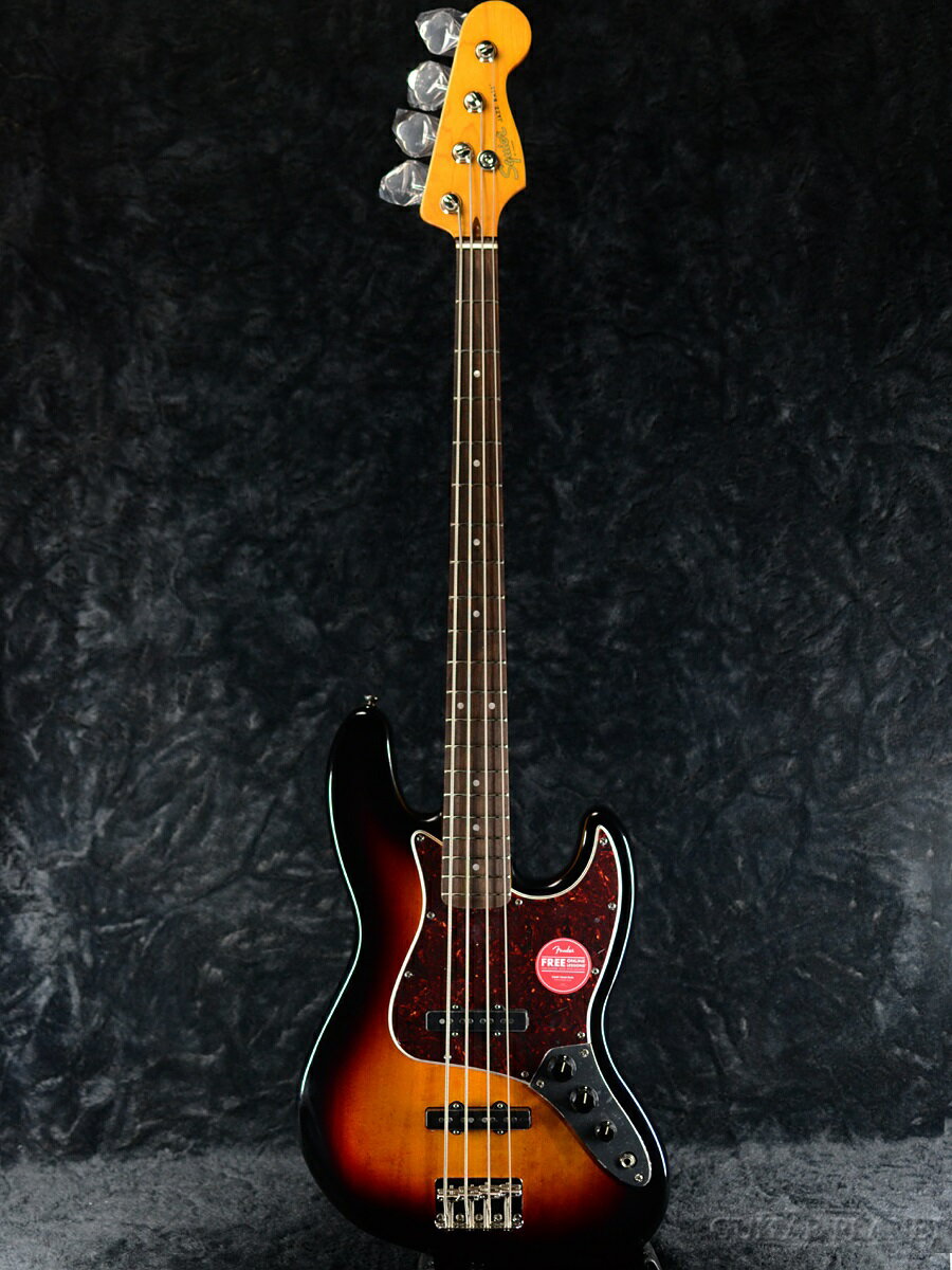 Squier Classic Vibe 60s Jazz Bass -3 Color Sunburst- 新品 3カラーサンバースト