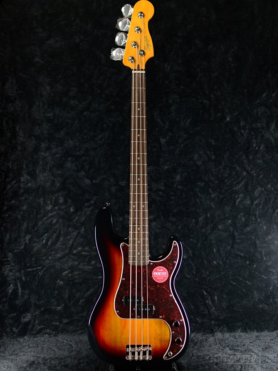 Squier Classic Vibe 60s Precision Bass -3 Color Sunburst- 新品 3カラーサンバースト[スクワイヤー]..
