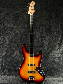 Squier Vintage Modified Jazz Bass Fretless 新品 3カラーサンバースト[スクワイヤー][ジャズベース,JB][3-Color Sunburst][フレットレス][Electric Bass,エレキベース]