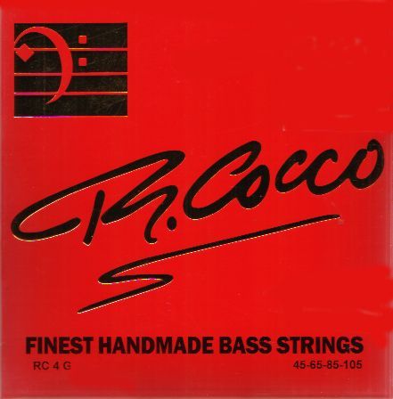 R.Cocco 45-105 RC 4G STAINLESS STEEL 4弦 リチャードココ ステンレスラウンドワウンド ベース弦,String