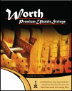 Worth BM-LG ウクレレ弦セット ワース カーボン弦 Low G Ukulele Strings