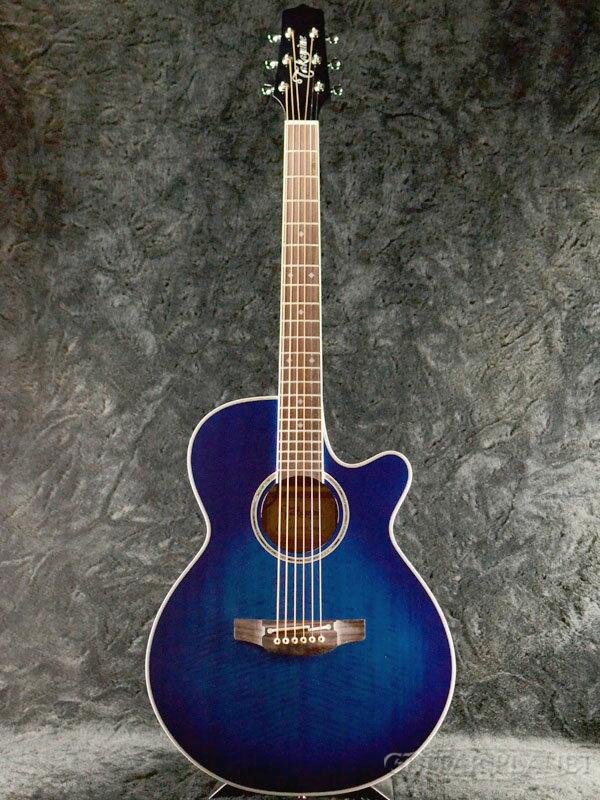 Takamine PTU121C DBS ~Deep Blue Sunburst~ 新品[タカミネ][国産][ディープブルーサンバースト,青][Electric Acoustic Guitar,アコースティックギター,エレアコ]