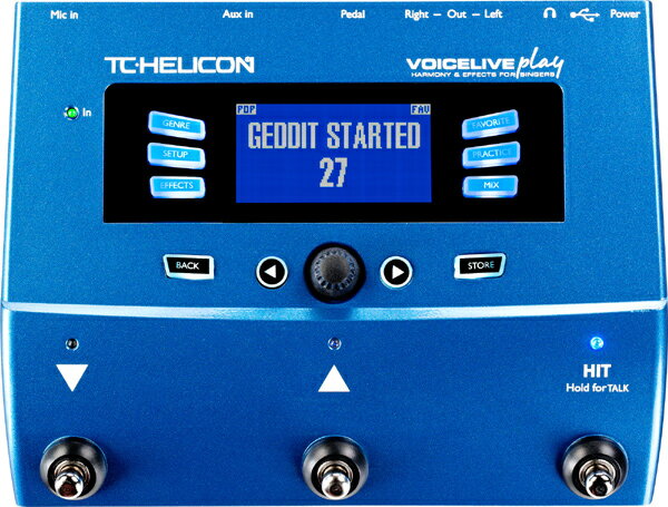 TC-HELICON VOICELIVE Play 新品 ヴォーカル用マルチエフェクター[TC