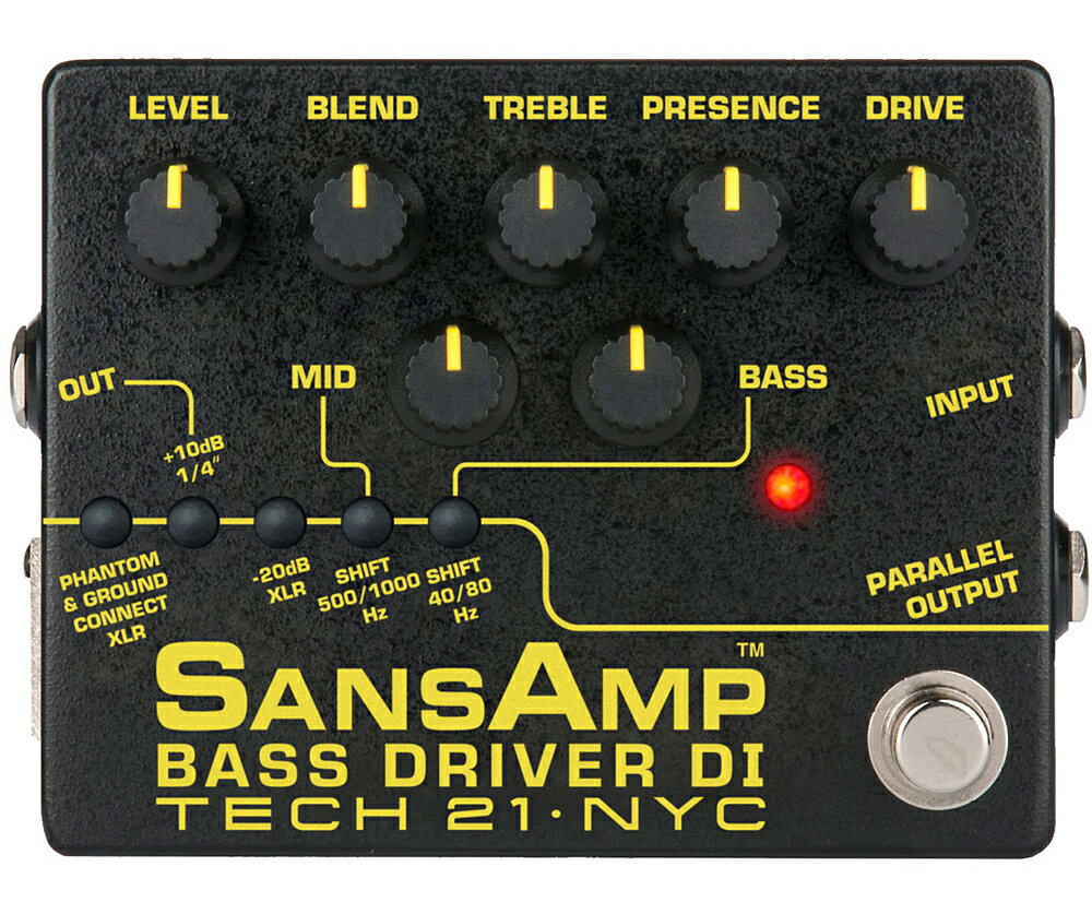 ʡTech 21 SANSAMP BASS DRIVER DI Ver.2  ١ѥץꥢ[󥺥][١ɥ饤С][Pre Amplifier][Effector,ե]