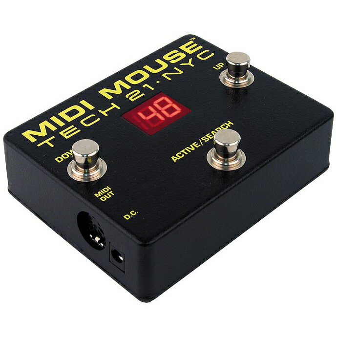 【正規品】TECH21 MM1 MIDI MOUSE新品 MIDIスイッチ[テック21][サンズアンプ][ミディマウス][Effector,エフェクター]