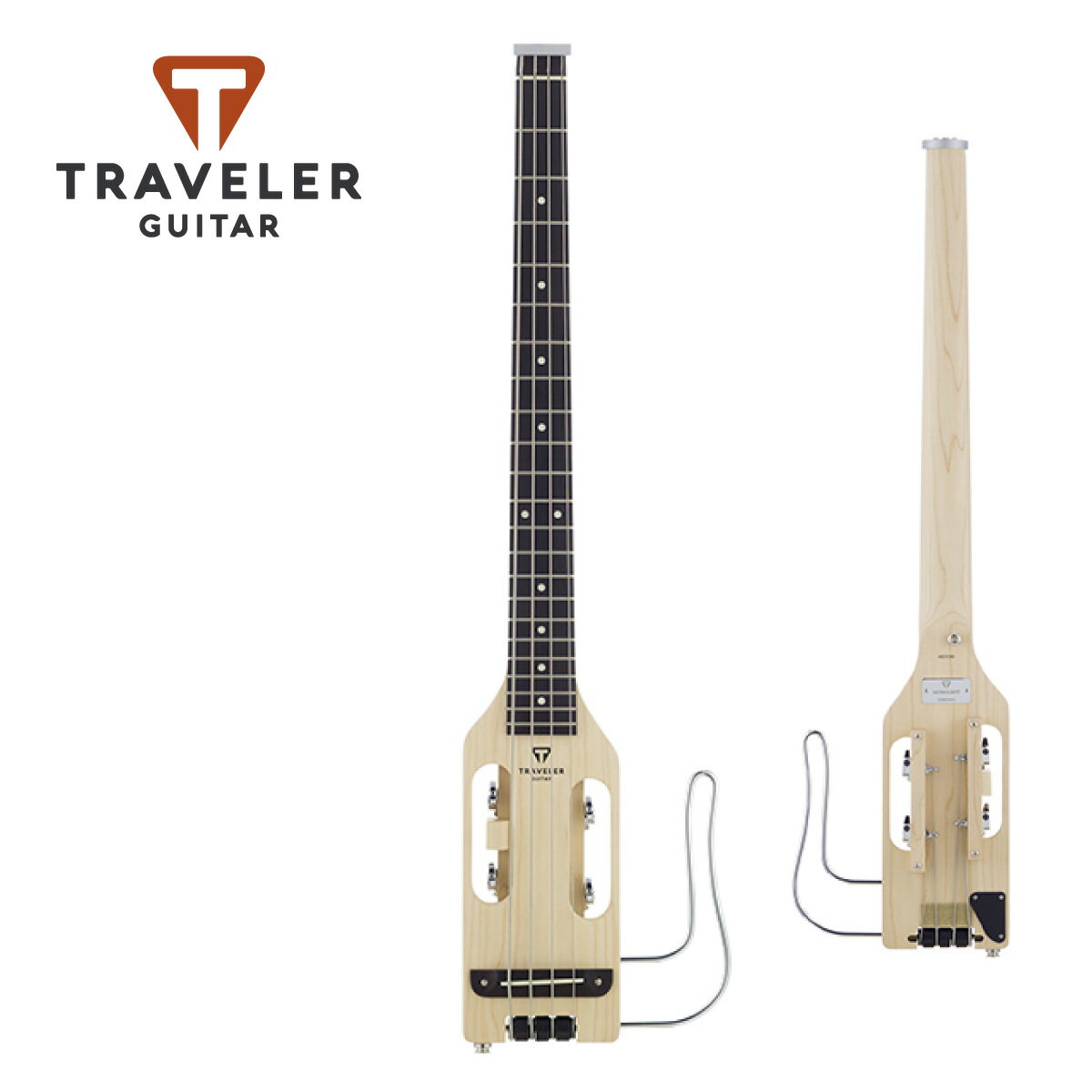 Traveler Guitar Ultra-Light Bass 新品 トラベラーギター Natural,ナチュラル Mini Guitar,トラベルギター,ミニギター Electric Bass,エレキベース