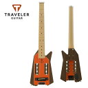 TRAVELER GUITAR (トラベラーギター) の「Ultra-Light EDGE」は、手軽に持ち運びができるコンパクトなエレクトリック・アコースティックギターです。 Ultra-Light EDGEは、Ultra-Lightシリーズでは初となる米国でハンドアッセンブルをし、革新的な進化を実現したモデルです。 ボディは、米国Panolam Surface Systems社のデコラティヴ・ラミネート・マルチ・プライ・バーチ材「Pionite (パイオナイト)」を採用しています。 既存のUltra-Lightシリーズはネックとボディが一体構造ですが、Ultra-Light EDGEはメイプルネックを4点留めのボルト・オンジョイントを採用しています。 ボディはトップ側とバック側の2ピースの構造で、2トーンカラーのビタースウィート・オレンジ＆モルテン・ラヴァです。 フィンガーボードはメイプルとなっています。 アンダーサドル・ピエゾピックアップの信号は、ボディエンドのアウトプットジャックから出力され、外部アンプに接続することでエレクトリック・アコースティックギターとして使用可能です。 アコースティック弦を使用しているので、アコースティックギター的なナチュラルなクリーントーンを提供します。 スケールは25.5インチ (約648mm) 、22フレットを採用しているので、ミニギターとは異なり、違和感なく演奏できます。 ボディのマシンカット、サンディング、フィニッシュから最終組込みまでの作業は、トラベラーギターの本拠地である米国カリフォルニア州レッドランズにて行われています。 バックパックスタイルのギグバッグ付属ですので、どこへでも気軽に持ち運べ、演奏が楽しめます。 付属品：純正ギグバッグ、正規保証書 お問い合わせフリーダイヤル:0120-37-9630　