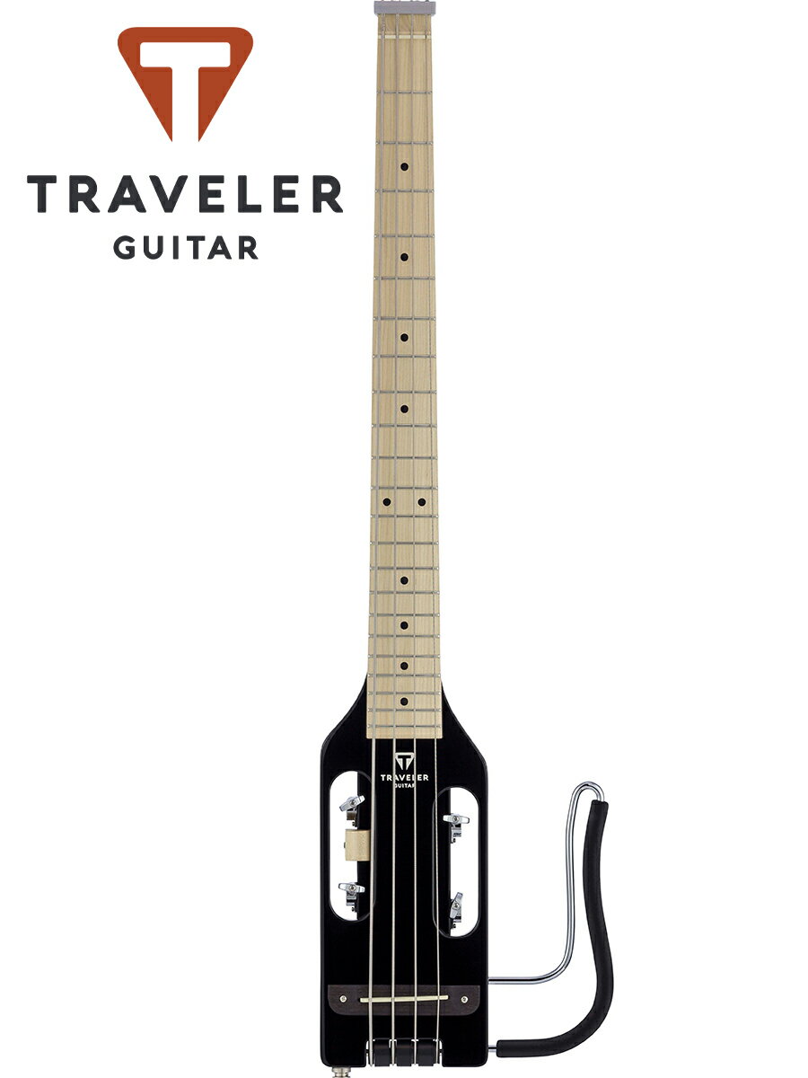 TRAVELER GUITAR Ultra-Light Bass -Gloss Black- 新品 トラベラーギター ブラック,黒 ベース