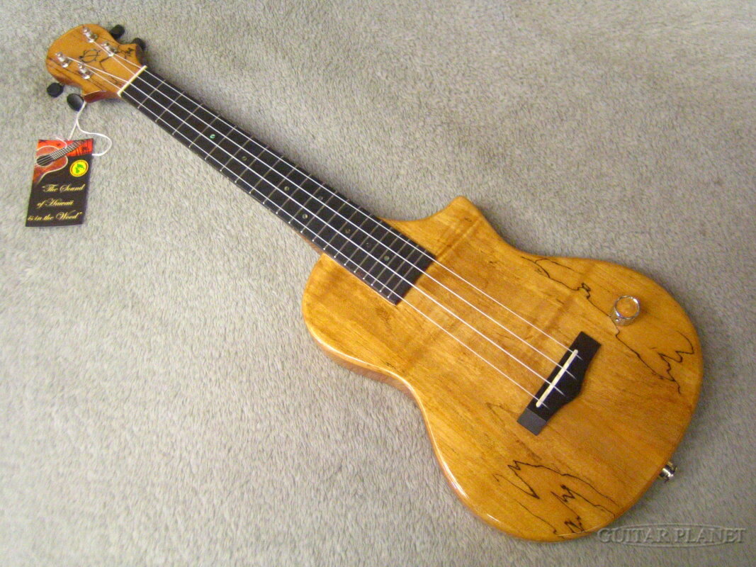 Big Island EUL-SMP-N/EB 新品 コンサートウクレレ[ビッグアイランド][ロングネック][ピックアップ搭載][Concert Ukulele]