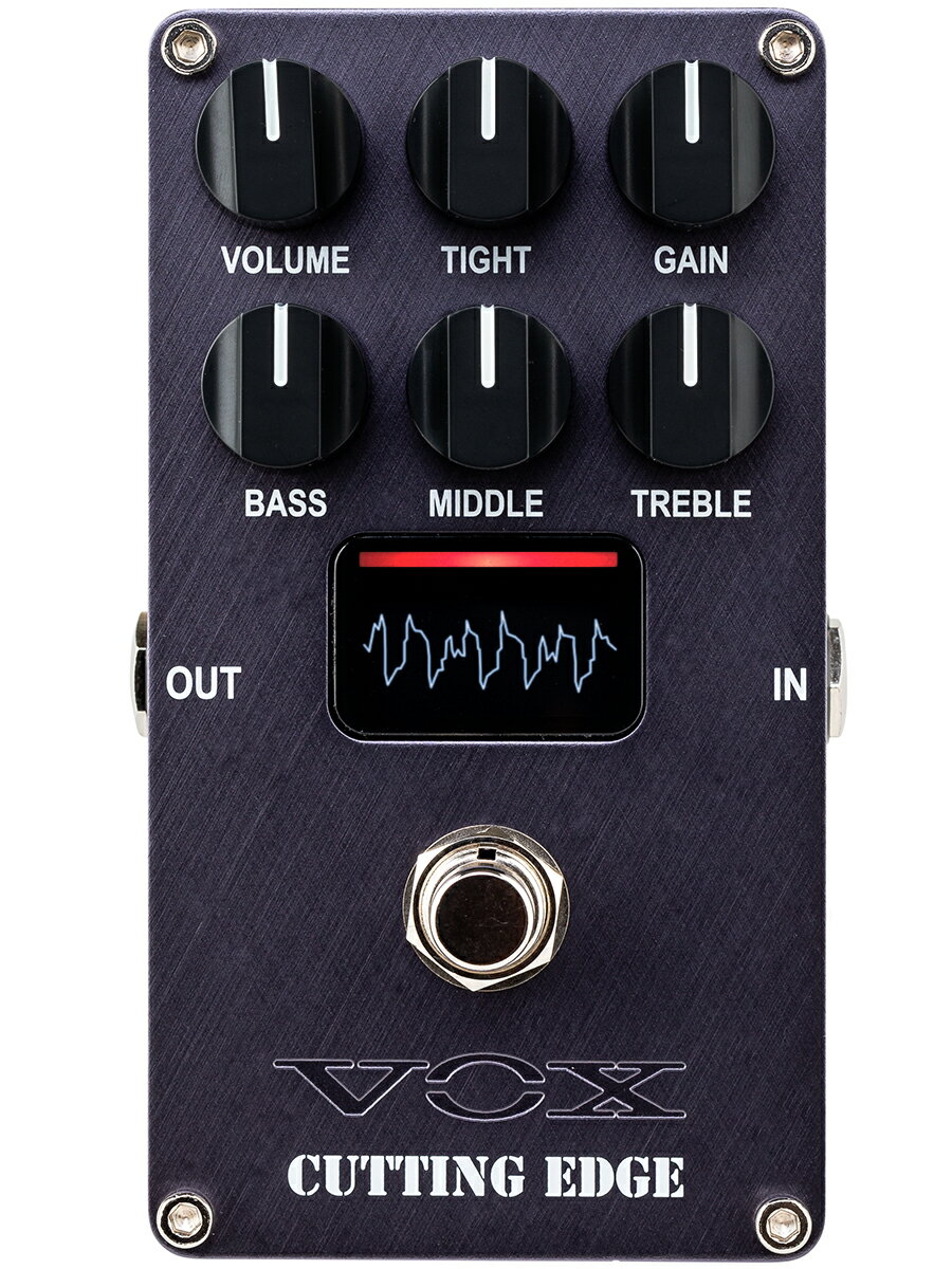 VOX VALVENERGY CUTTING EDGE 新品[Nutube,真空管搭載][Effector,エフェクター][オーバードライブ,ディストーション]