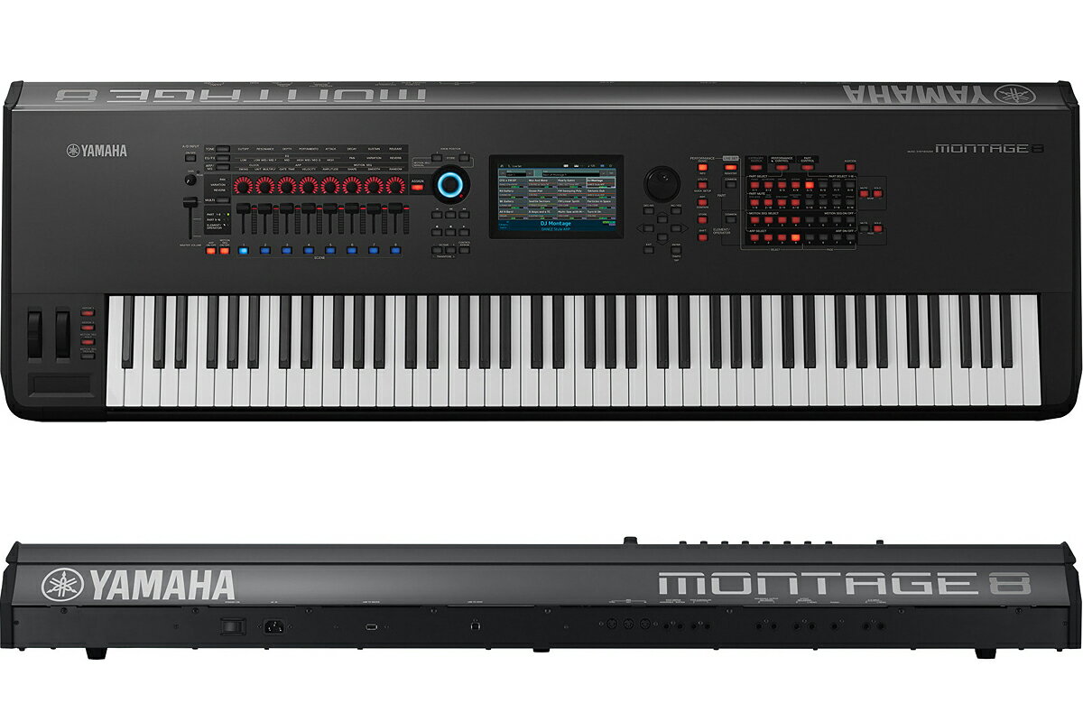 YAMAHA MONTAGE8 新品[ヤマハ][88鍵][モンタージュ][Synthesizer,シンセサイザー,Keyboard,キーボード]