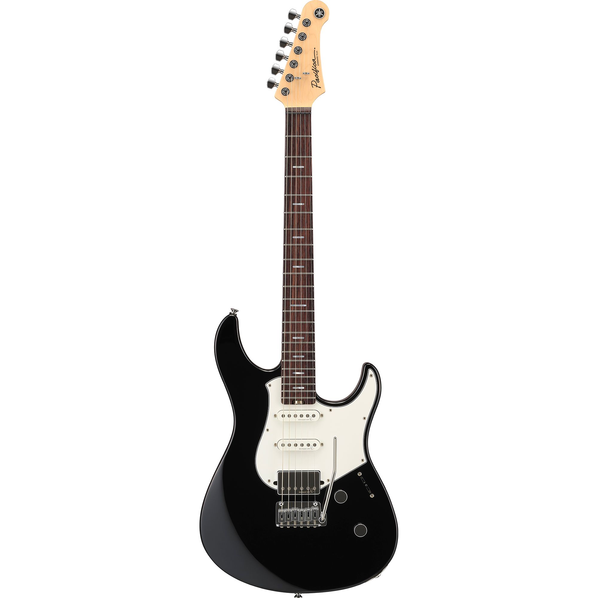 Pacifica Standard Plus Pacifica Standard Plusはモダンなサウンドメイキングを求めるギタリストの為に設計されています。 音響特性を追求した新設計ボディデザイン・ステンレスフレットとGOTOH製パーツ採用によるスムースな演奏性と耐久性・RUPERT NEVE DESIGNS社との共同開発の"Reflectone"ピックアップによるバランスのとれたサウンドによって、優れたパートナーとしてあなたのインスピレーションを刺激します。 Features ・SSH配列と5ウェイセレクタースイッチ搭載 ・RUPERT NEVE DESIGNS(ルパートニーヴデザイン)社と共同開発された"Reflectone"ピックアップ ・日本のシティポップアートと南カリフォルニア雰囲気が漂う4色のカラーフィニッシュ ・マスターボリューム、トーンコントロール（push-pull リアハムバッカーのコイルタップ） ・サテンフィニッシュスリムCシェイプのメイプルネック ・ローズウッド指板、ミディアムステンレスフレット ・GOTOH製ロッキングチューナー(SG381 MG-T)GOTOH製二点支持トレモロブリッジ(510T-FE1) ・ギグバッグ付属 「アコースティック・デザイン」によるバランスの取れたトーン ヤマハ独自の音響設計テクノロジー /3Dモデリングを用いた科学的なアプローチにより、ボディの鳴りを高め、ネックへの振動を効率的に伝えるようボディ(ピックガード下部)にルーティングを程しています。 スムーズな演奏性 スリムCシェイプネック、新設計のネックジョイント、350mmR指板を特徴とする、Pacifica Standard Plusは快適で優れた演奏性を提供します。 スリムCシェイプメイプルネック 快適さとスピード感を備えたモダンなスリムCシェイプネック。スムーズな演奏を可能にするサテンフィニッシュ。 カーブドネックジョイントヒール 滑らかな形状をしたジョイントヒールデザインにより、ハイポジションでの演奏をより快適にします。 新設計のボディーコンターデザイン 身体にフィットする新設計のボディコンターデザインが快適な演奏性を高めます。 新開発"Reflectone(リフレクトーン)"ピックアップ Reflectoneピックアップは本モデルのためにRUPERT NEVE DESIGNS社と共同開発されました。タイトに引き締まった低音・明瞭でクリアな高音が特徴的な、モダン且つバランスの良いサウンドを出力。各ピックアップの出力をコントロールしバランスを整えたSSH配列・コイルタップ可能なリアハムバッカーの組み合わせにより多彩なサウンドを実現します。 日本のシティポップアートからインスパイアされたカラーフィニッシュ 日本のヤマハとL.A. のチームが意見を出し合い、日本のシティポップアートと太陽が降り注ぐ南カリフォルニアの雰囲気からインスピレーションを得た明るく爽やかなフィニッシュを採用しました。 ローズウッド/メイプル指板 温かみのあるトーンが特徴的なローズウッドと歯切れのよい明るいトーンが特徴的なメイプルから指板が選択可能 ステンレスフレット 耐久性に優れ、スムーズなスライド・チョーキングを実現するミディアムサイズのステンレスフレットを採用しています。 GOTOH製ハードウェア GOTOH製ロッキングチューナー(SG381 MG-T)とGOTOH製2点支持トレモロブリッジ(510T-FE1)の組み合わせによりスムーズな操作性と抜群のピッチ安定性を実現します。 付属品:正規保証書、ギグバッグ ※当商品は通信販売に限りご用意が可能でございます。実店舗での実機確認・試奏はお受け出来ませんので予めご了承ください。 /_/_/_/♪出荷前調整のご要望承ります♪_/_/_/_/ ギタープラネットではご注文頂いた商品は 新品中古問わず検品・調整してから出荷致します。 弦高などの細かなセッティング等、お好みに 合わせての調整も可能ですので、お気兼ねなく お申し付けくださいませ。 /_/_/_/_/_/_/_/_/_/_/_/_/_/_/_/_/_/_/_/_/_/_ お問い合わせ:03-3259-0031　