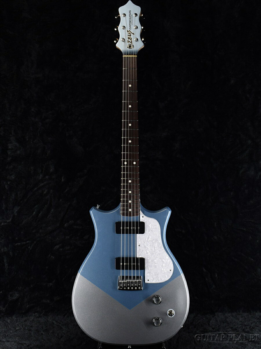 ZEUS ZVN-SPL IBM 新品[ゼウス][青,アイスブルーメタリック][Electric Guitar,エレキギター]
