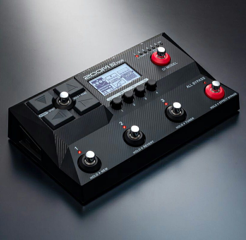 ZOOM B2 FOUR ���� �١����ѥޥ�����ե�������[������][Electric Bass,���쥭�١���][Multi Effector]