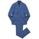 【SALE52%OFF】paideia(パイデア)ウールシルクヘリンボーンソラーロ6B2プリーツダブルスーツ RBJ612512/P1003 17191002027