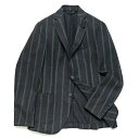 【SALE52%OFF】Altea(アルテア)ウール ホップサック メランジ ストライプ シングル3Bジャケット 37052001039