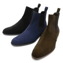 【SALE52%OFF】guji(グジ)カーフスエードサイドゴアブーツ 59921 15372002019