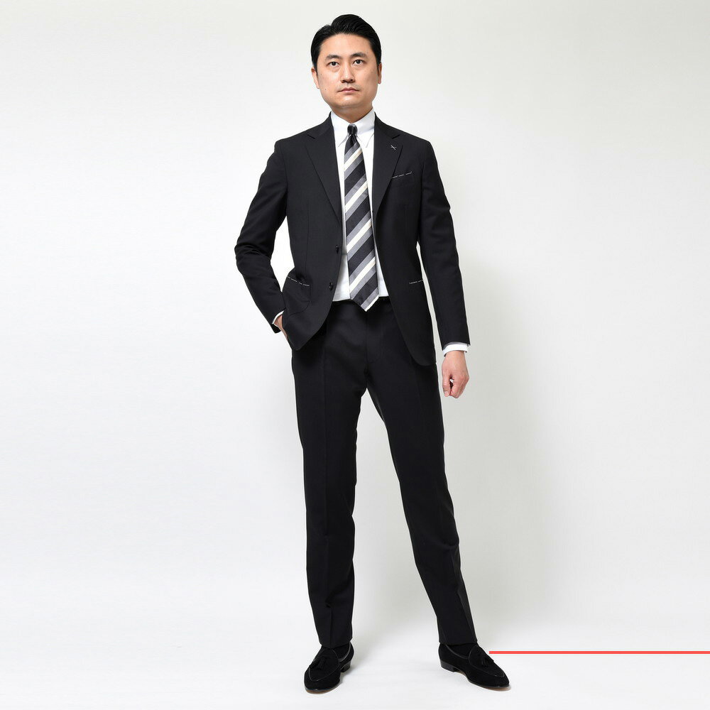 【40%OFF】De Petrillo（デ ペトリロ）ウールモヘアソリッド3Bジャケット NAPOLI/Posillipo TS21014U 17021003082