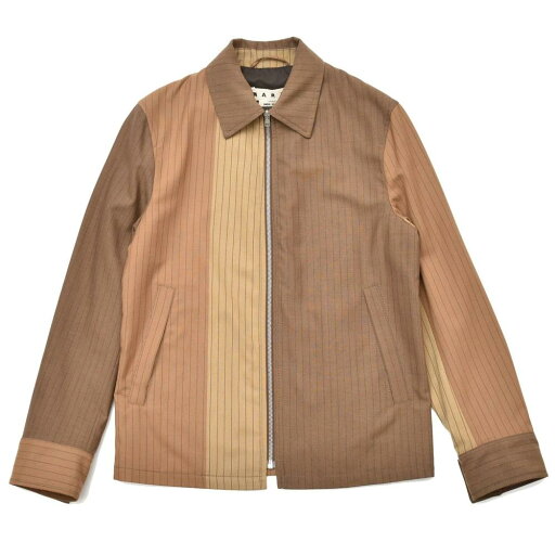 【SALE52%OFF】MARNI(マルニ)ウールバイカラーマルチストライプジップアップブルゾン JUMUWAM096 14081401138 【SALE52%OFF】MARNI(マルニ)ウールバイカラーマルチストライプジップアップブルゾン JUMUWAM096 14081401138