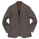 【40 OFF】Stile Latino（スティレ ラティーノ）シルクリネンコットンメランジ グレンチェック シングル3Bジャケット S3B 1PMG07 37071004025