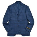 【40 OFF】RING JACKET（リングヂャケット）guji別注CARLO BARBERA ハイツイストウールホップサックオーバーチェック3Bジャケット GUJ-02F/RE058S09X 17081202028