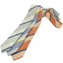 【SALE52%OFF】DARKNOT(ダークノット)シルク シャギー メランジ ストライプ タイ 38261013035