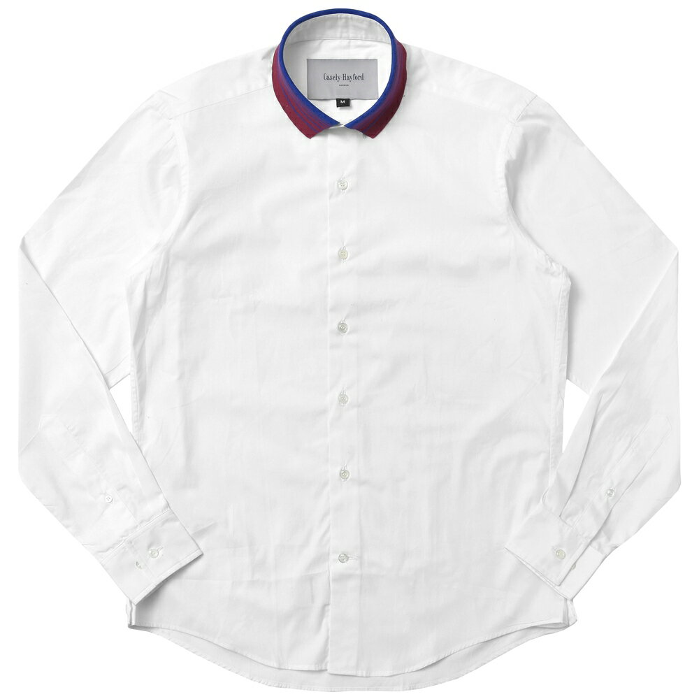 【SALE52%OFF】Casely Hayford（ケースリーヘイフォード）ポロカラー クレリック ソリッドシャツ 31031002065