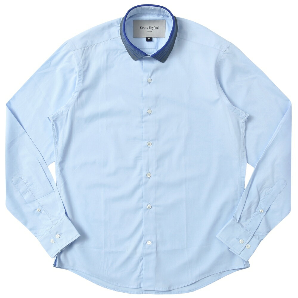 【SALE52%OFF】Casely Hayford（ケースリーヘイフォード）ポロカラー クレリック ソリッドシャツ 31031002065