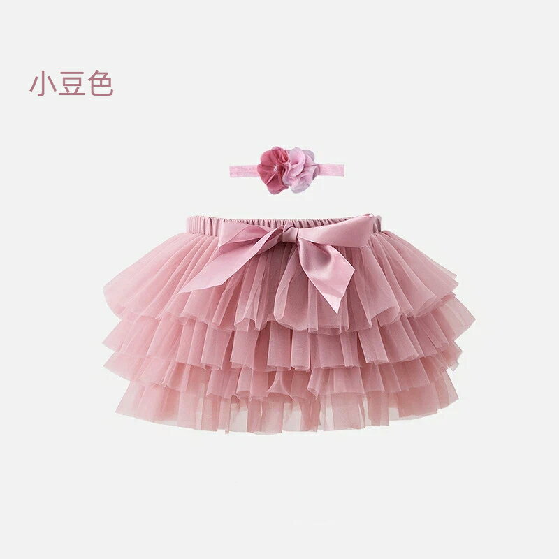 gullasioのチュールスカート キッズ 子供 女の子 こども服 子供服 フレアスカート ふわふわ ダンス衣装 ピアノ発表会 発表会 誕生日 結婚式 イベント 写真映え｜アングル3
