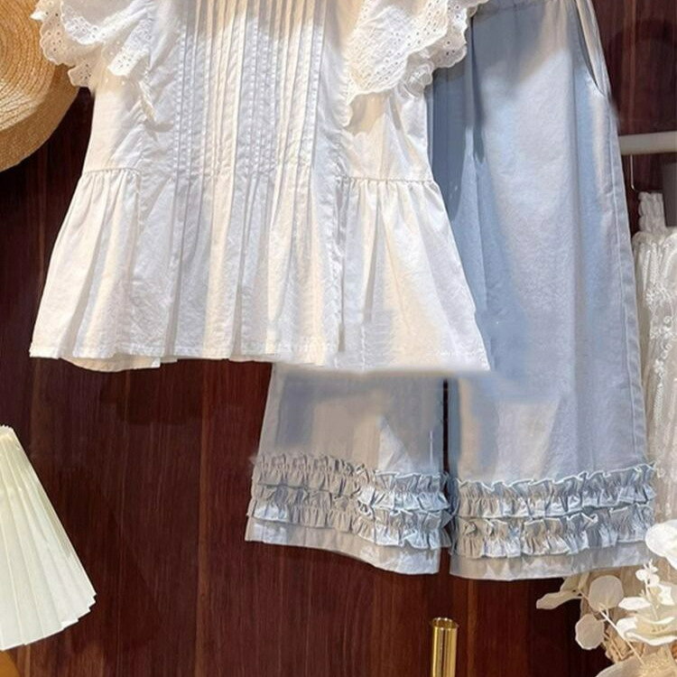 セットアップ キッズ 夏服 ベビー服 子供服 上下セット 女の子 おしゃれ 可愛い レ...