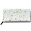 【マラソンクーポン×P5倍!】 シナモ 財布 長財布 ラウンド ファスナーシナモロール SR1-11 シナモン cinnamoroll ウォレット 大容量 ブランド キャラクター 小銭入れ カード入れ レディース 中学生 高校生 プレゼント 通学 女の子 男の子 就職 夏 秋 通学 遠足(4)